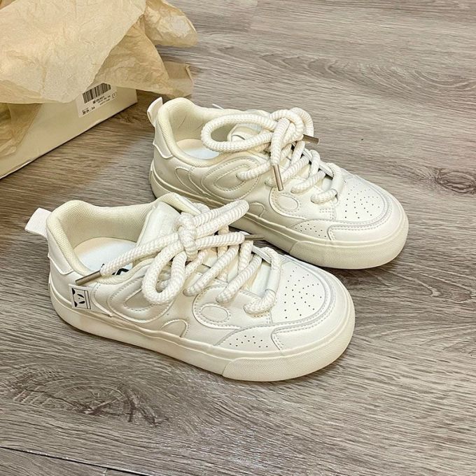 低帮 系带 皮革 