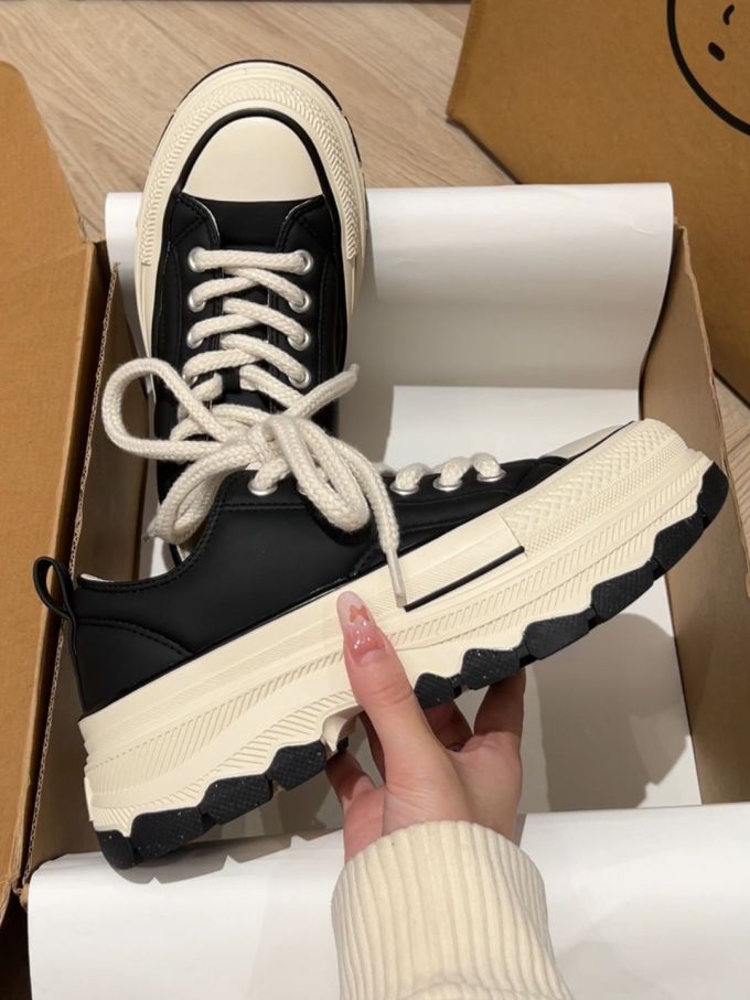 高帮 系带 