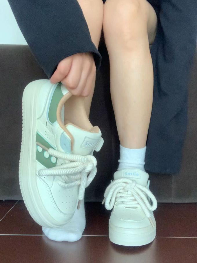 低帮 魔术贴 皮革 
