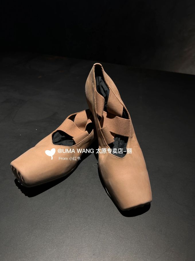 方头 松紧带 中口鞋 皮革 