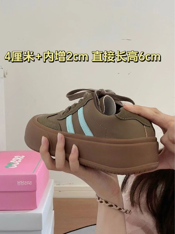 低帮 系带 皮革 