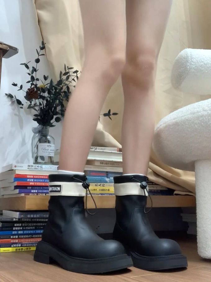 圆头 皮革 