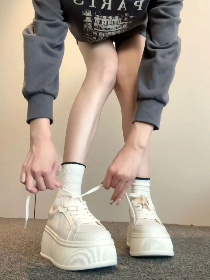 低帮 系带 皮革 