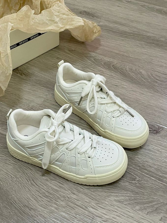 低帮 系带 皮革 