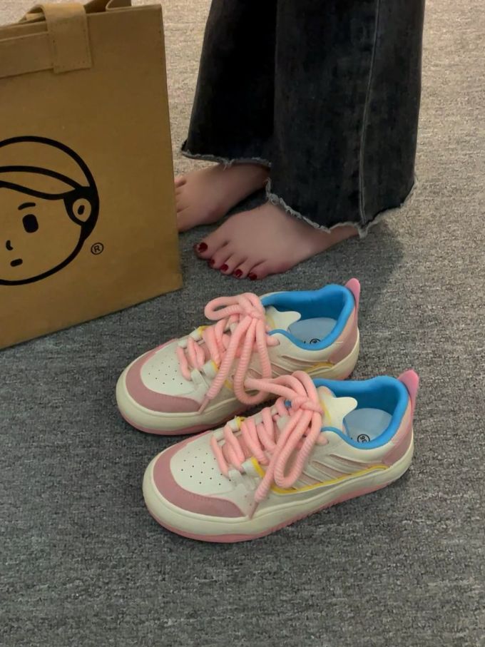 低帮 系带 皮革 