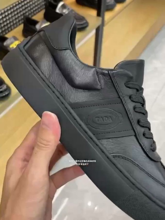 低帮 系带 皮革