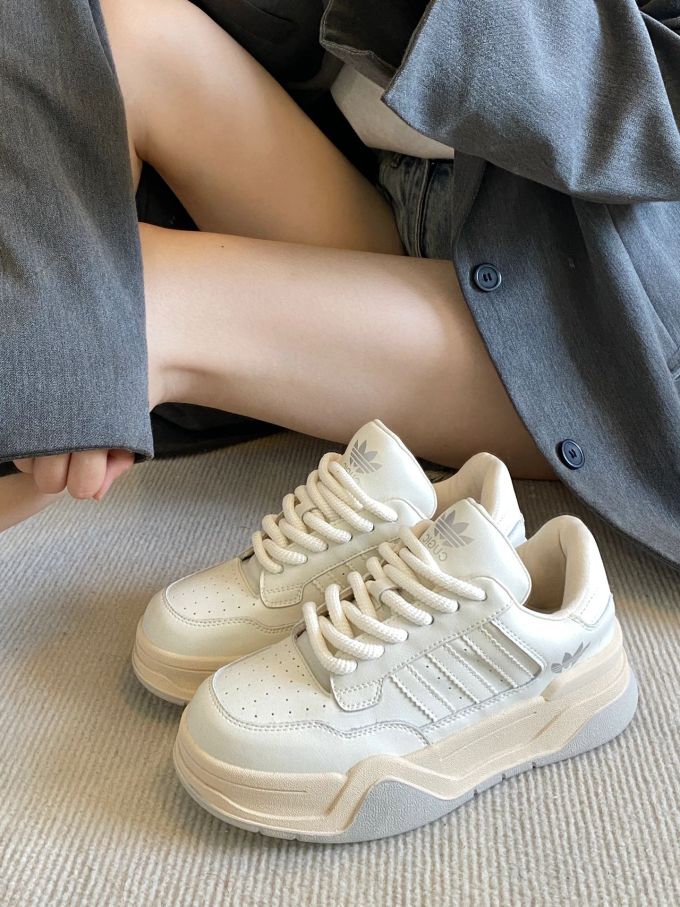 低帮 系带 皮革 