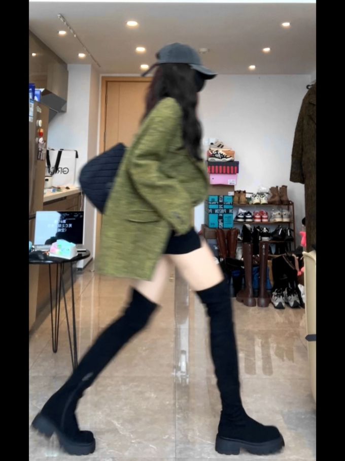 毛纺 细针 卡里斯特绿 雪松色