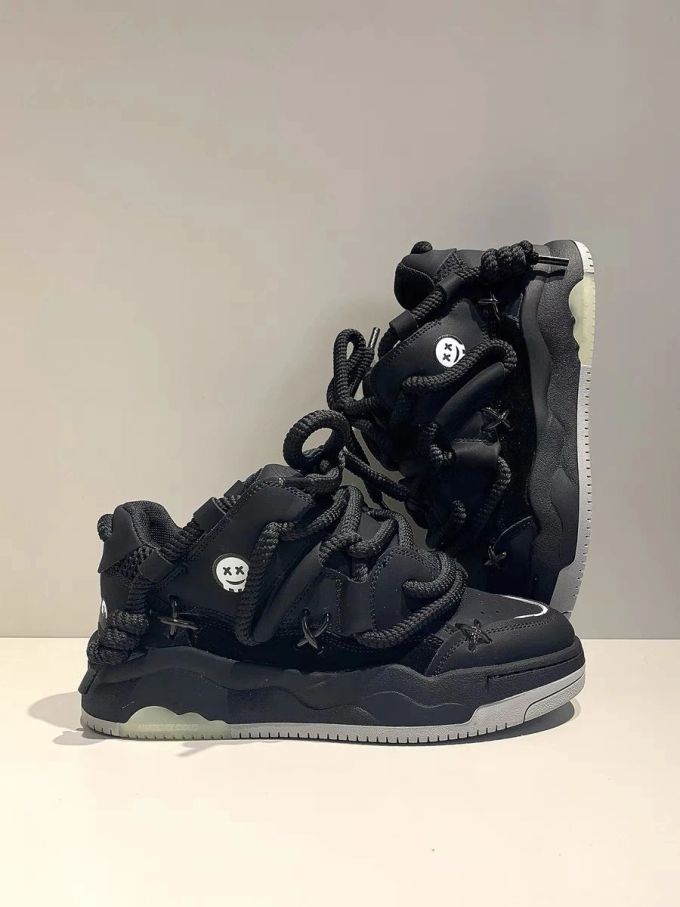 高帮 系带