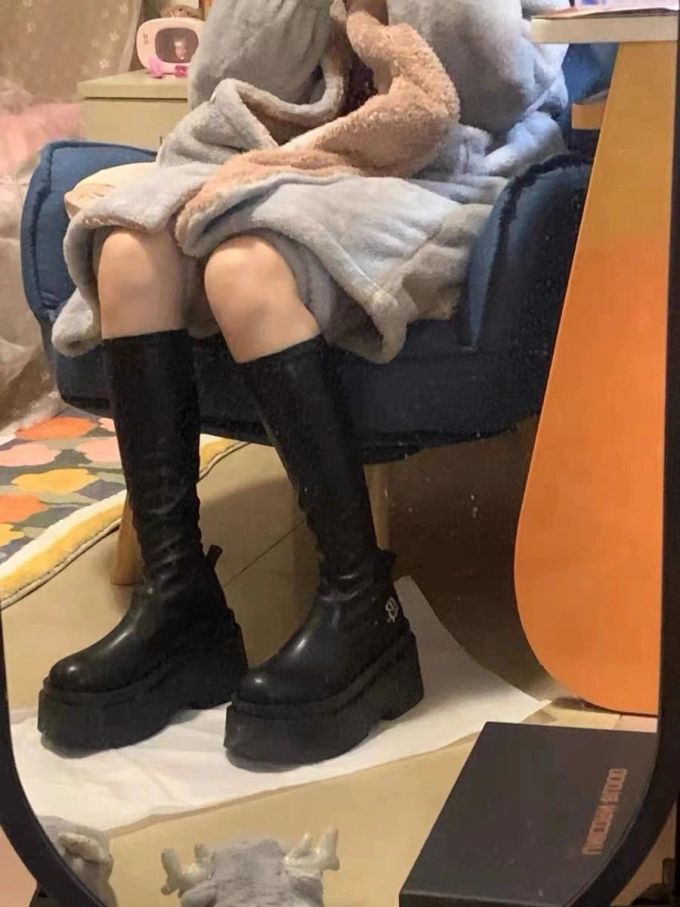 摇粒绒 A型 立领 轻粉色 巧克力棕色 基础扣饰