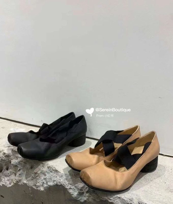 中口鞋 皮革