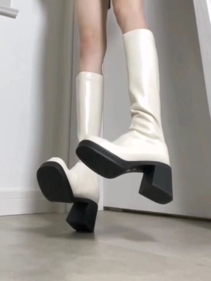 粗跟 皮革