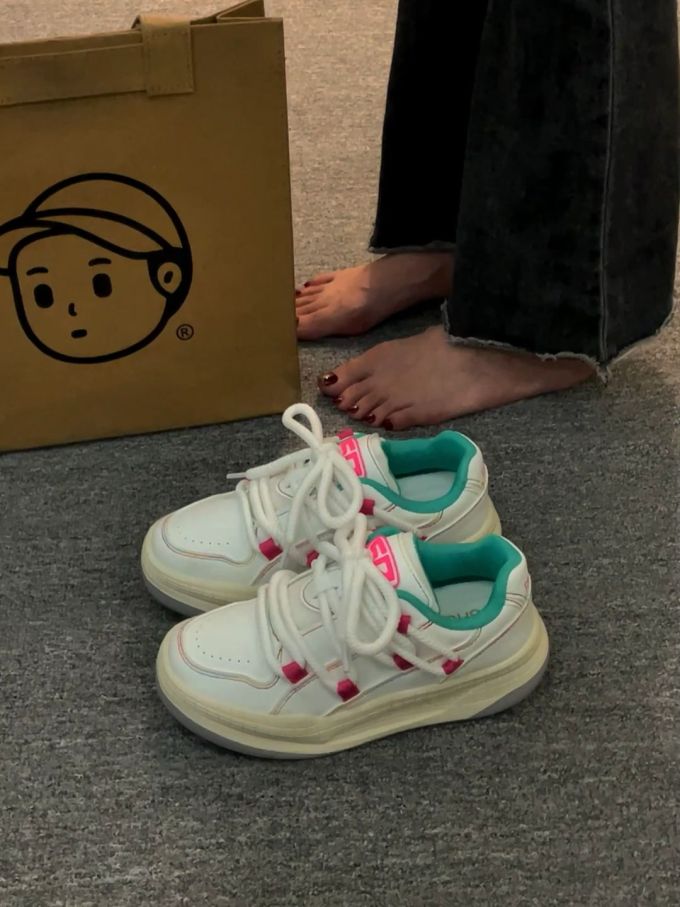 低帮 系带 皮革