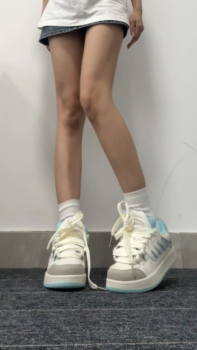 低帮 系带 皮革