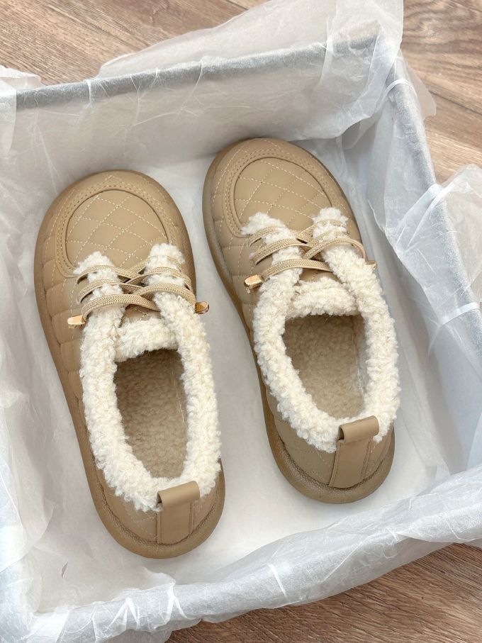 圆头 一脚蹬 深口鞋 