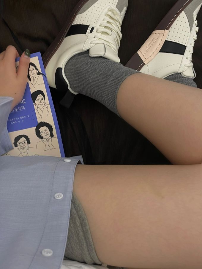 低帮 系带 皮革 