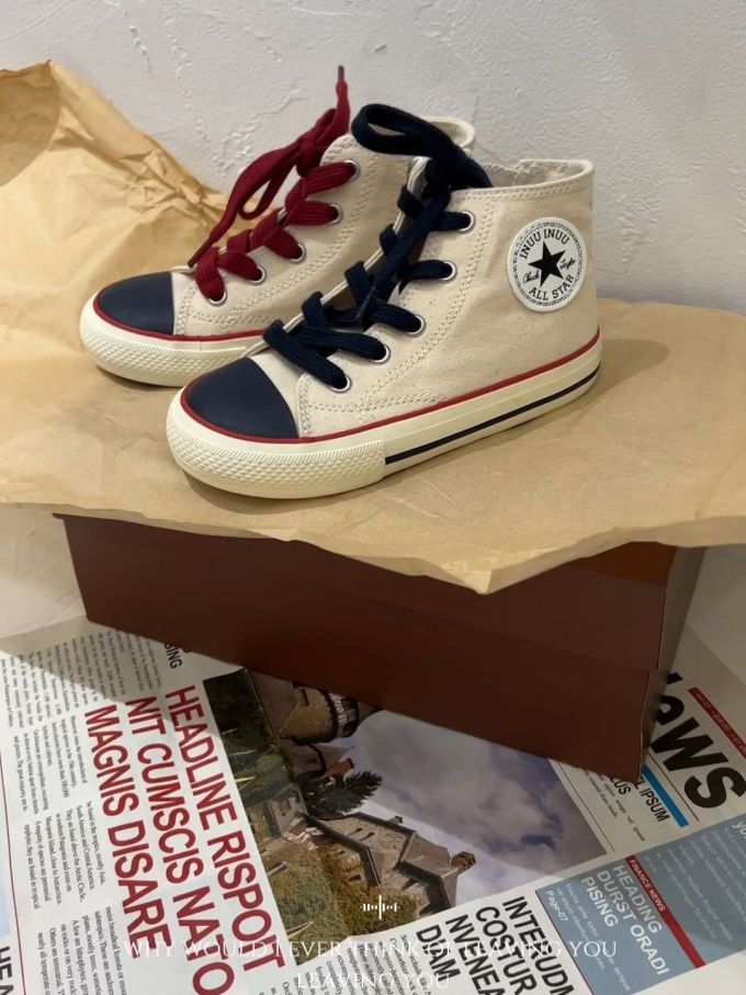 高帮 系带 