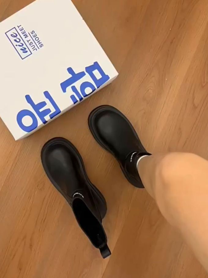 圆头 松紧带 皮革 