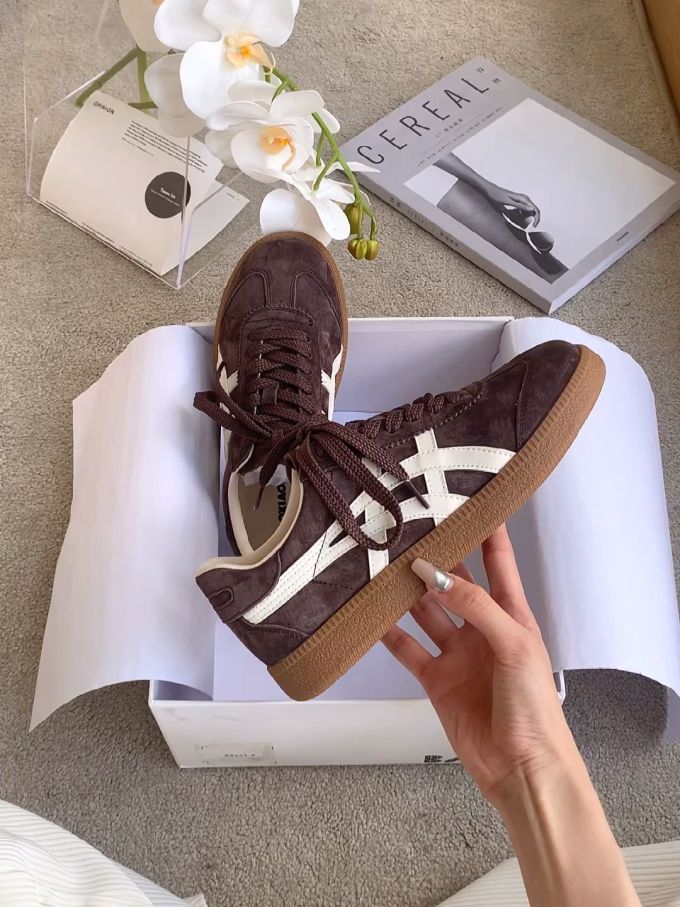 低帮 系带 皮革 