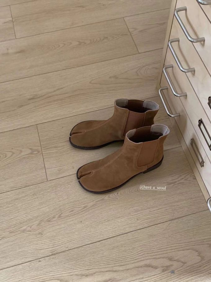 异形头-分趾 皮革 