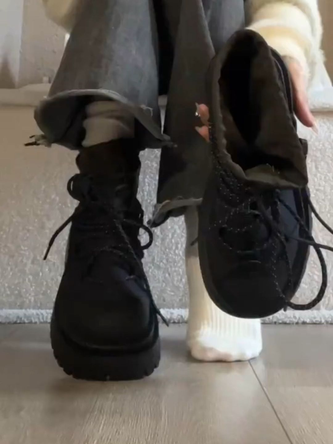 圆头 系带 皮革  - VALI鞋履AI设计主图