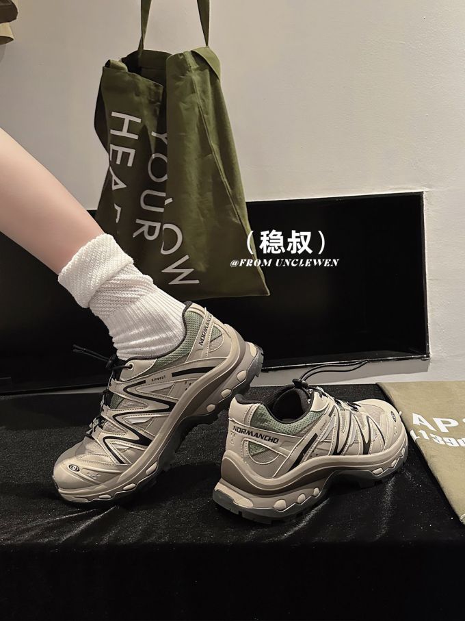 低帮 弹力绳 系带 网面