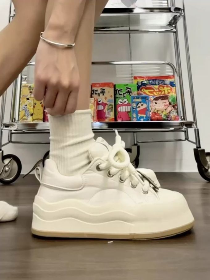 低帮 系带 皮革