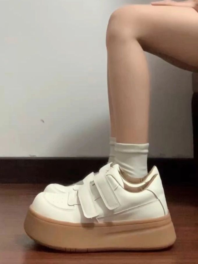 低帮 魔术贴 皮革