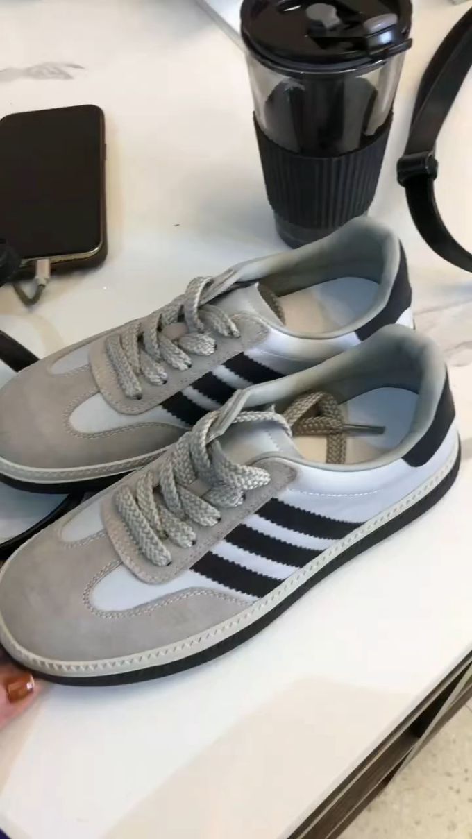 低帮 系带 皮革 