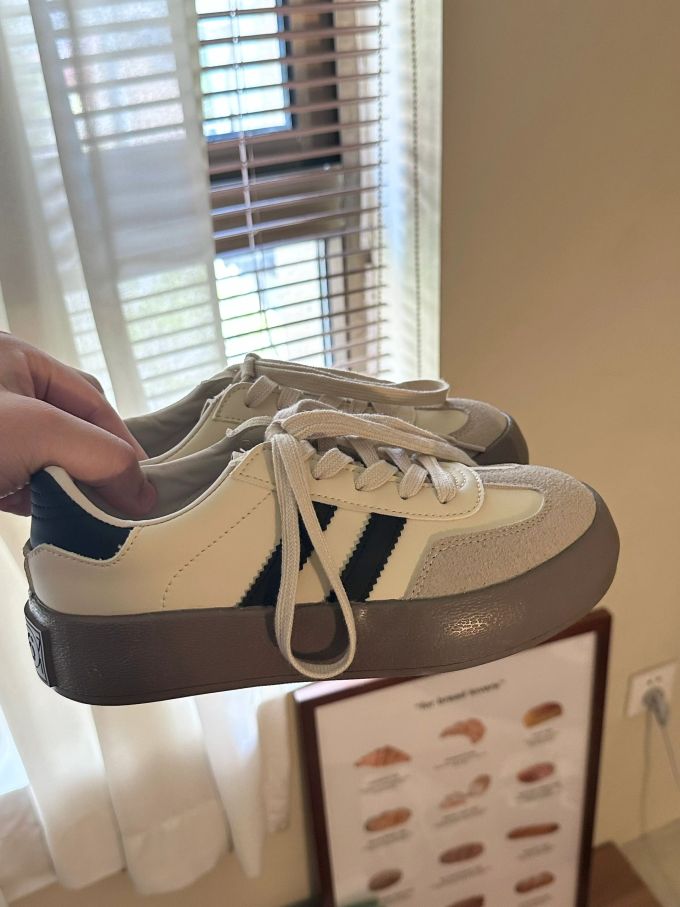 低帮 系带 皮革
