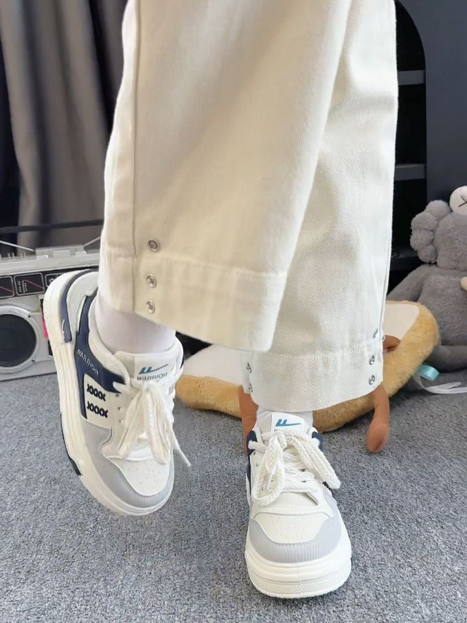 低帮 系带 魔术贴 