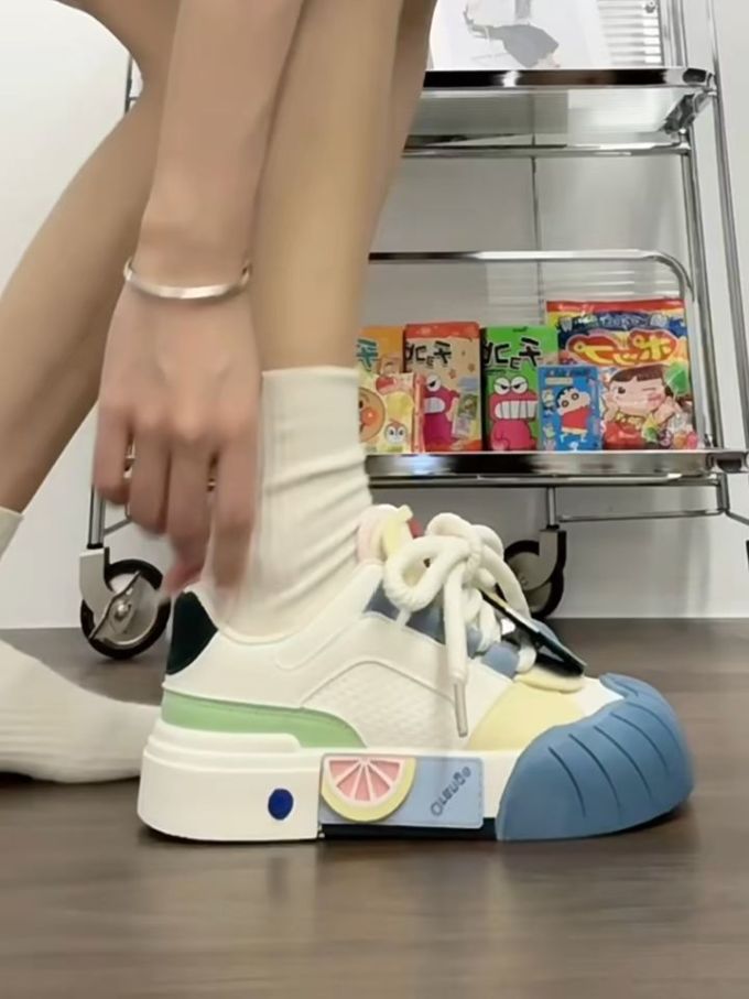 低帮 系带 皮革 