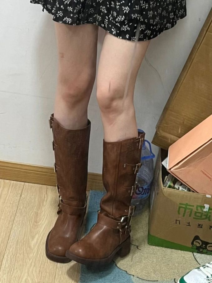 方头 皮革