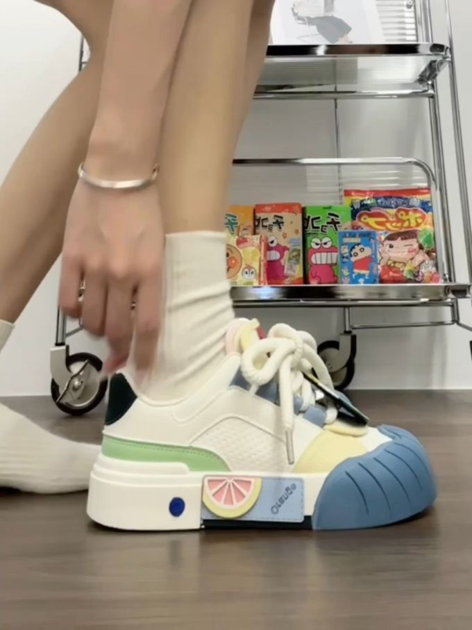 低帮 系带 皮革