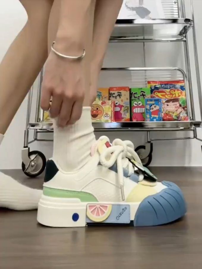 低帮 系带 皮革