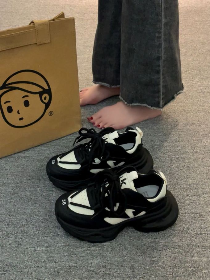 低帮 系带 皮革