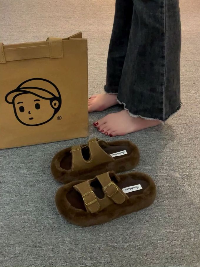 无帮 袢扣 皮革