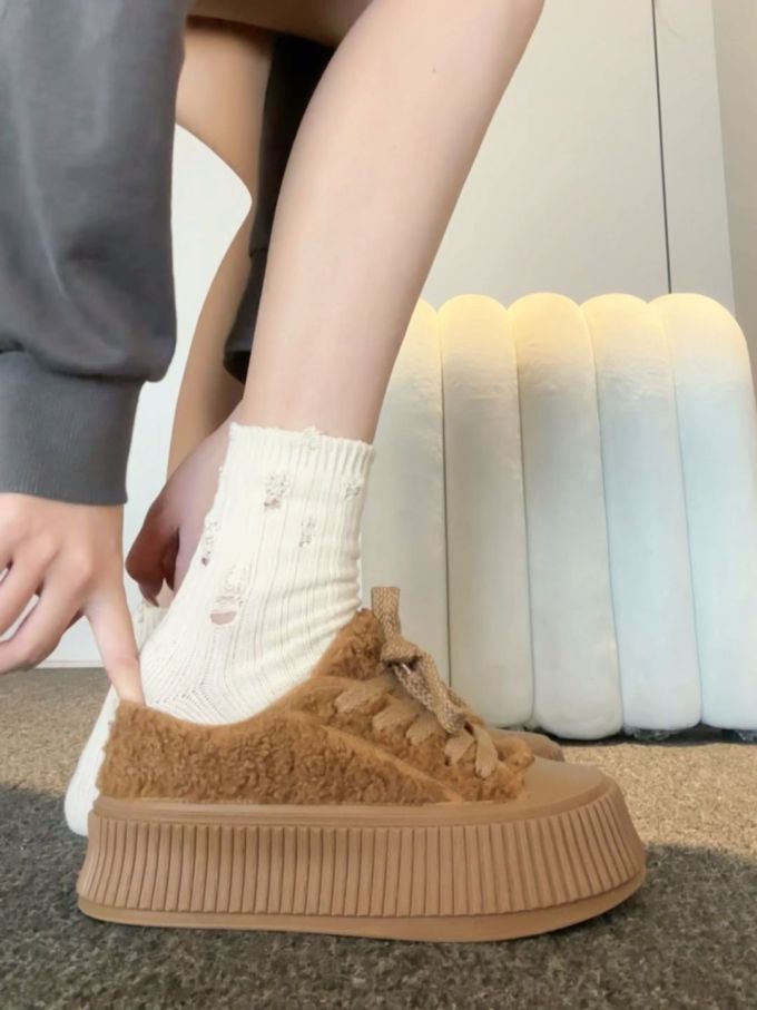 低帮 系带 皮革