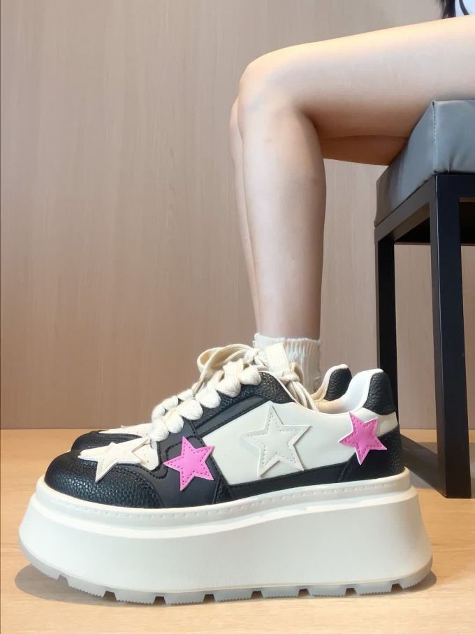 低帮 系带 皮革 