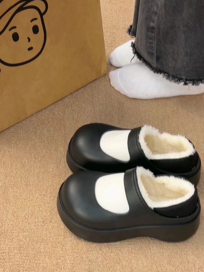圆头 低帮 皮革