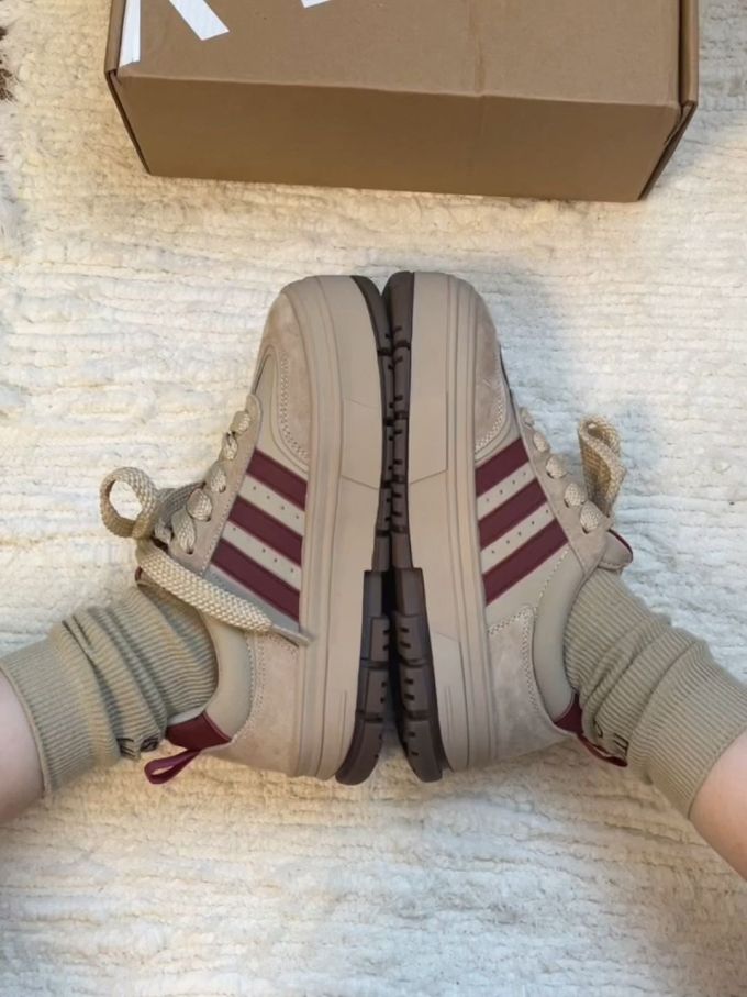 低帮 系带 皮革