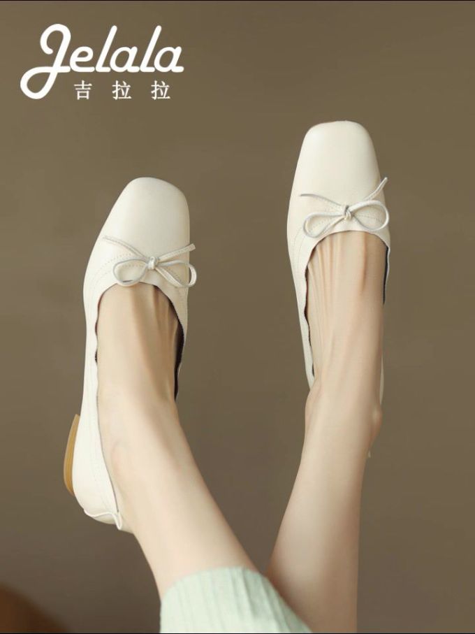 圆头 低帮 中口鞋 皮革