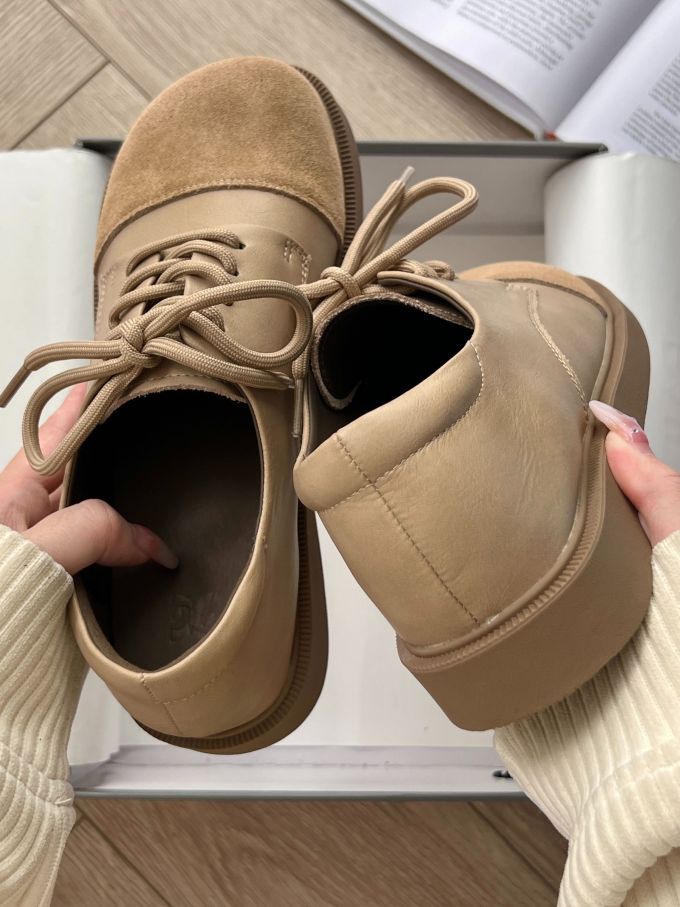 低帮 系带 皮革