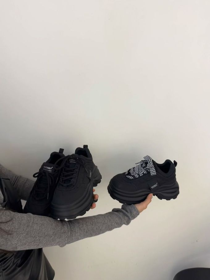 低帮 弹力绳 系带
