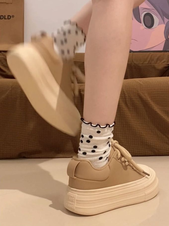 低帮 系带 皮革