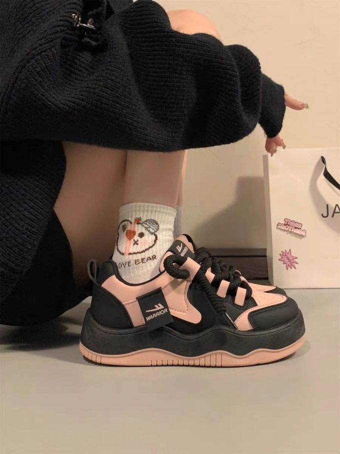 低帮 系带 皮革