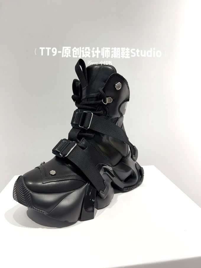 高帮 系带