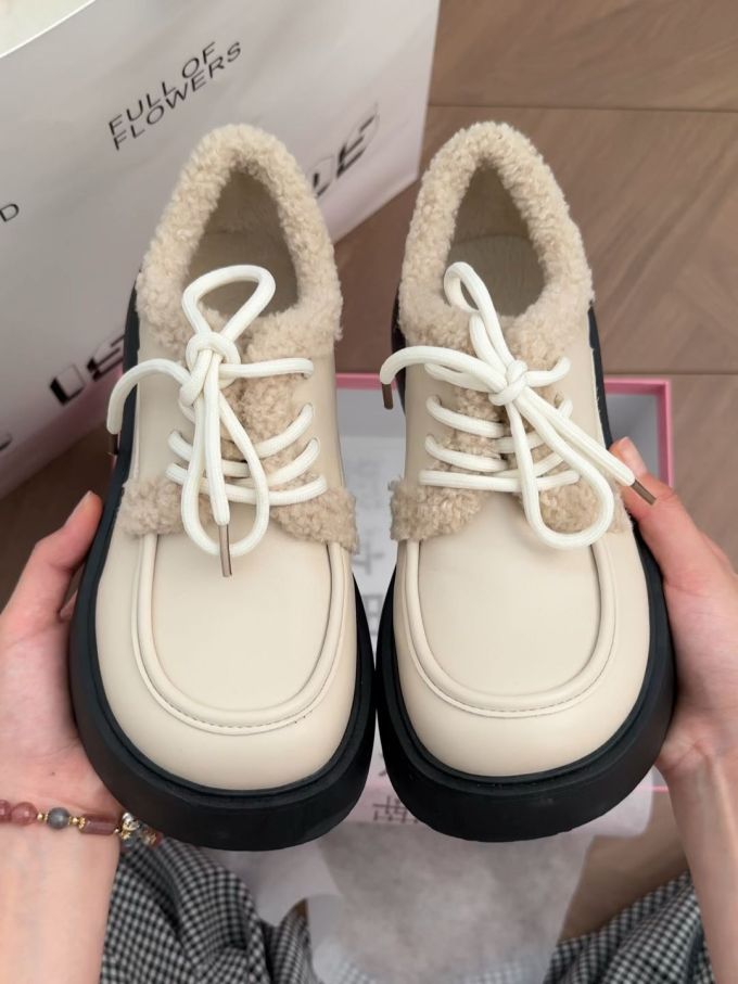 低帮 系带 皮革
