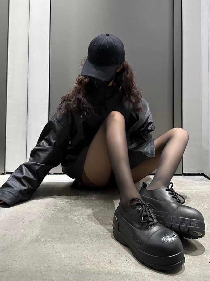 皮革面料 踢踏舞鞋色 ABG辣妹 辣妹