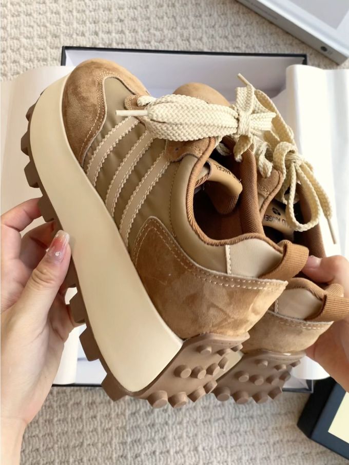 低帮 系带 皮革